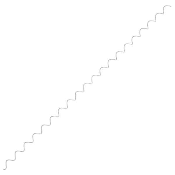 vidaXL Spiraler till gabion 24 st galvaniserat stål 100 cm