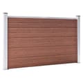 Pikkukuva 2 / 9: vidaXL Puutarha-aita WPC 526x106 cm ruskea