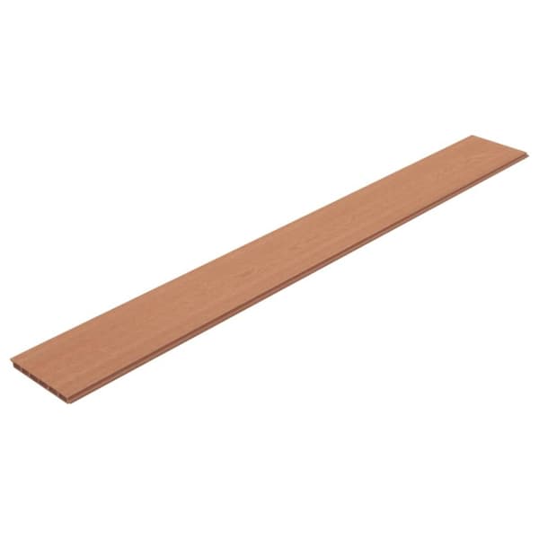 vidaXL havehegn 180 x 187 cm WPC brun