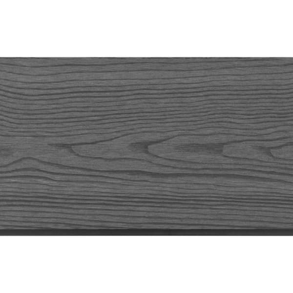 vidaXL WPC Gjerdesett 3 firkantet 526x187 cm grå