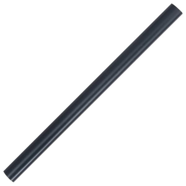 vidaXL haveskærm 35x0,19 m PVC mat mørkegrå
