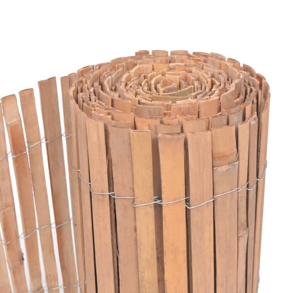 vidaXL Bambusgjerder 2 stk 100x400 cm