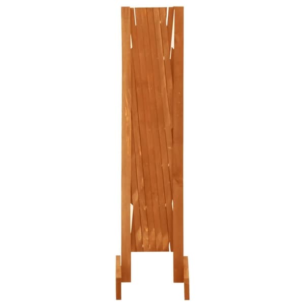 vidaXL Espaliergjerde oransje 120x90 cm heltre gran
