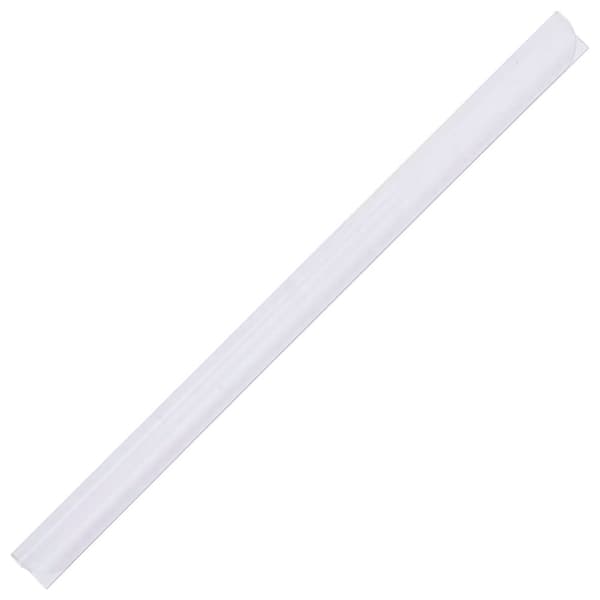 vidaXL Hageskjerm 4 stk PVC 35x0,19 m hvit