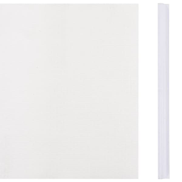 vidaXL Puutarhan yksityisyyden suoja PVC 70x0,19 m valkoinen