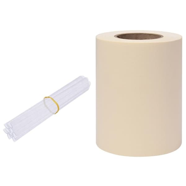 vidaXL Hageskjerm PVC 70x0,19 m kremhvit