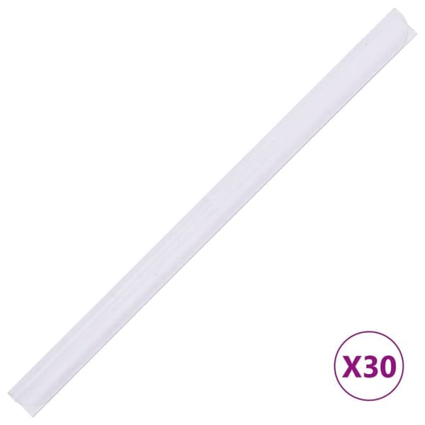 vidaXL Hageskjerm PVC 70x0,19 m kremhvit