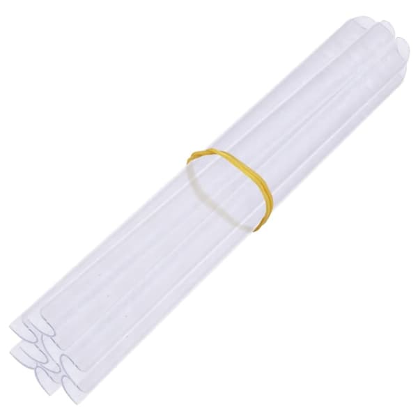 vidaXL haveskærm 35x0,19 m 4 stk. PVC grøn