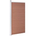 Miniatyrbilde 3 av 9: vidaXL Gjerdepanel WPC 95x186 cm brun