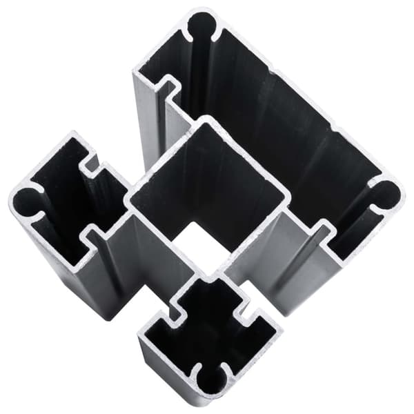 vidaXL Gjerdepanel WPC 95x186 cm brun