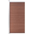Miniatyrbilde 1 av 9: vidaXL Gjerdepanel WPC 95x186 cm brun