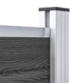 Pikkukuva 7 / 11: vidaXL Aitapaneelisarja WPC 353x146 cm musta