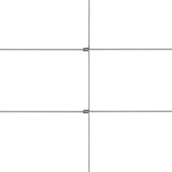 vidaXL havehegn 50x1,5 m galvaniseret stål sølvfarvet