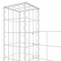 Pikkukuva 5 / 6: vidaXL U-muotoiset kivikorit 7 pylväällä rauta 740x20x200 cm