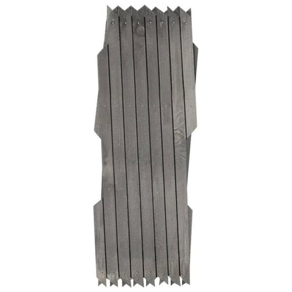 vidaXL Espaliergjerder 5 stk heltre gran 180x30 cm grå