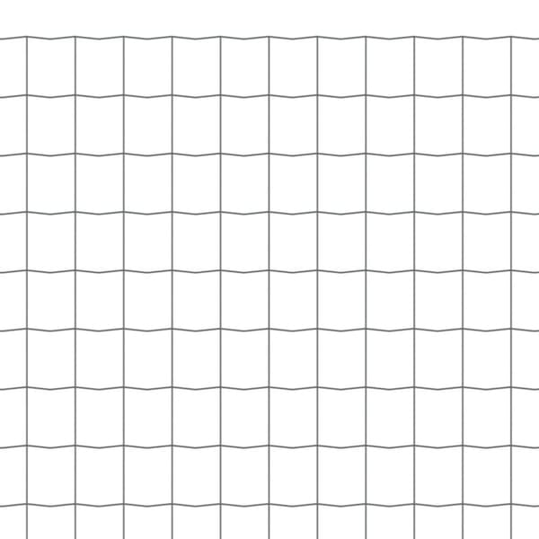 vidaXL eurohegn 25 x 1,2 m stål grå