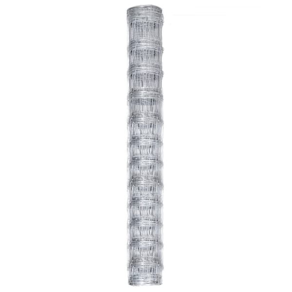 vidaXL havehegn 50x1,25 m galvaniseret stål sølvfarvet