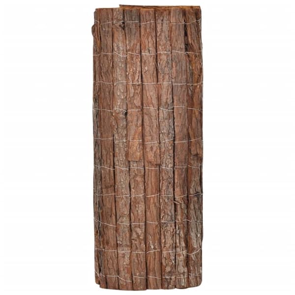 vidaXL Barkstaket 1000x70 cm