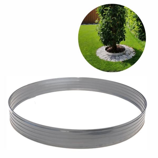 Træring af aluminium Højde 100 mm Diameter 1.2 m