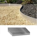 Pikkukuva 1 / 11: Setti 10 Ultra Strong Aluminium Reunus 14cm x 1m (10m pitkä) | Puutarhan raja | Ruohoreuna, väri: ei väriä