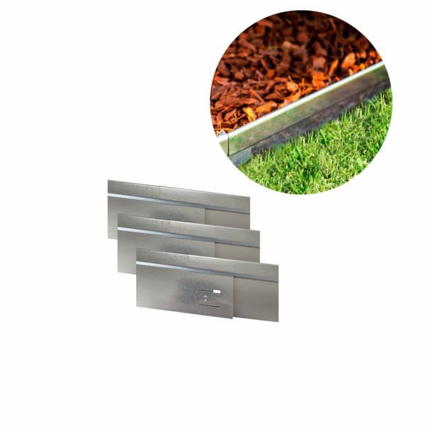 Set med 5 Rabattkanten Exclusive 14.8cm x 5.7m | Trädgårdskant | Gräskant