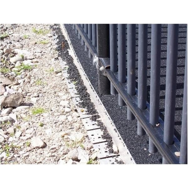 Ultrastark aluminium Rabattkant, Gräskant, Trädgårdskant, Kantplåt, Gräsmattkant, Kantstöd 38mm x 100cm