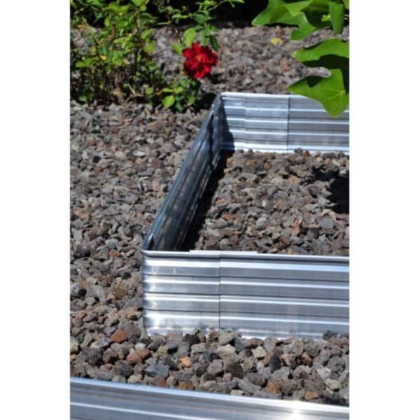 Set med 10 Green Universe Rabattkant 10cm x 200cm | Trädgårdskant | Gräskant