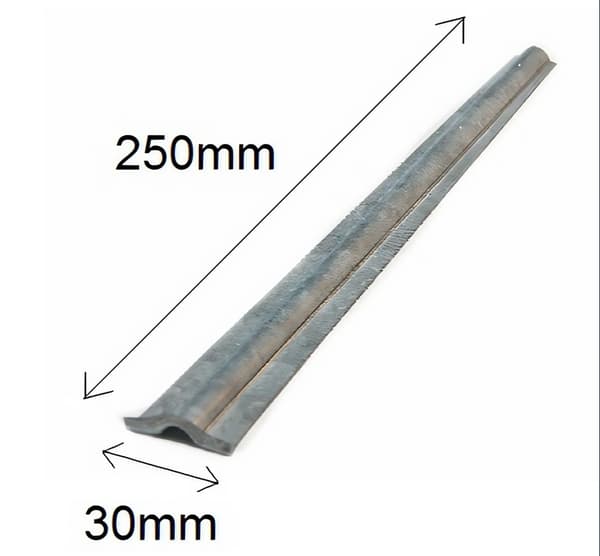 Jordankare, Markskruv, Markankare, Markpinnar, Markförankring i metall 25cm x 3cm för Rabattkant, Gräskant, Trädgårdskant, Kantplåt, Gräsmattkant