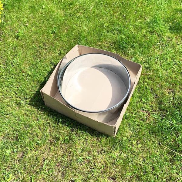 Græskant, Græskanter, Græsplæne kant, Bedkant, Plænekant, Havekant, Rabatkant metal alu/zink 20 cm x 10 meter
