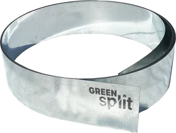 Græskant, Græskanter, Græsplæne kant, Bedkant, Plænekant, Havekant, Rabatkant metal alu/zink 20 cm x 10 meter