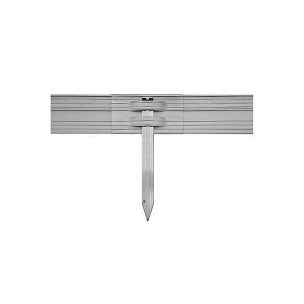 Ultrastærk aluminiums græskant 10-14-24 cm, Bred:14 cm, Publikum:10, Længde gs:1 m