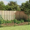Miniatyrbilde 6 av 6: vidaXL Kjettinggjerde med flens grønn 1x10 m
