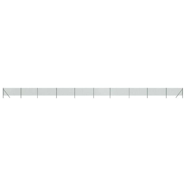 vidaXL Kjedegjerde grønn 0,8x25 m