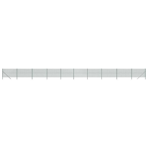 vidaXL trådegn 1,4x25 m grøn