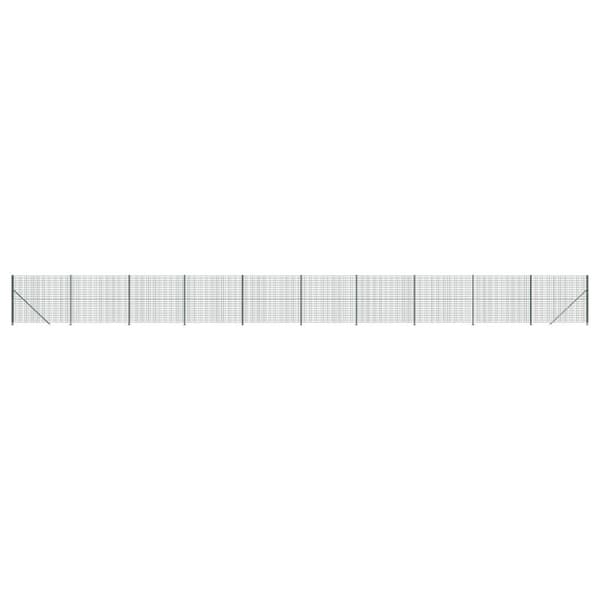 vidaXL Verkkoaita laipalla vihreä 2x25 m
