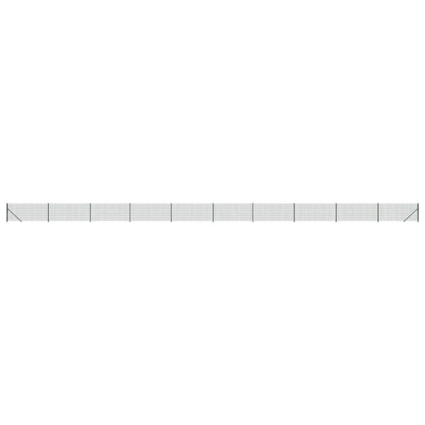 vidaXL Verkkoaita laipalla vihreä 1,1x25 m