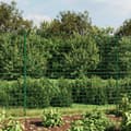 Miniatyrbilde 6 av 6: vidaXL Nettinggjerde med flens grønn 2,2x25 m