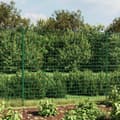 Miniatyrbilde 6 av 6: vidaXL Nettinggjerde med flens grønn 1,8x25 m