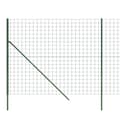 Pikkukuva 3 / 5: vidaXL Verkkoaita vihreä 1,8x10 m galvanoitu teräs