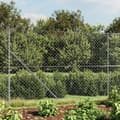 Miniatyrbillede 6 af 6: vidaXL trådhegn med flange 1,6x25 m sølvfarvet