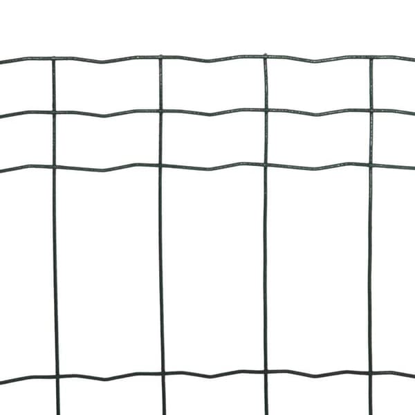 Rootz Chain Link Hegn - Trådnet Hundehegn - Fjerkræhegn - Fjerkræhegn - Hønsehegn - Hyrdehegn - Trådnet Havehegn - Voliere Trådhegn - Stål - Mørkegrøn