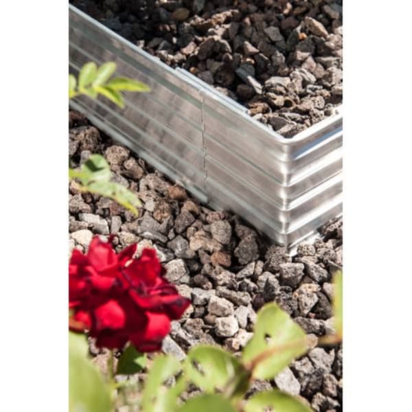 Aluminium græskant Højde: 10-14 cm, Længde: 1- 30 m, Bred:10 cm, Publikum:1