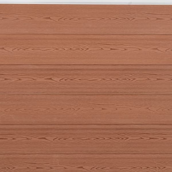 vidaXL hegnspanelsæt 872x186 cm WPC brun