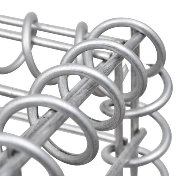 gabionspiraler 24 stk. 100 cm galvaniseret stål