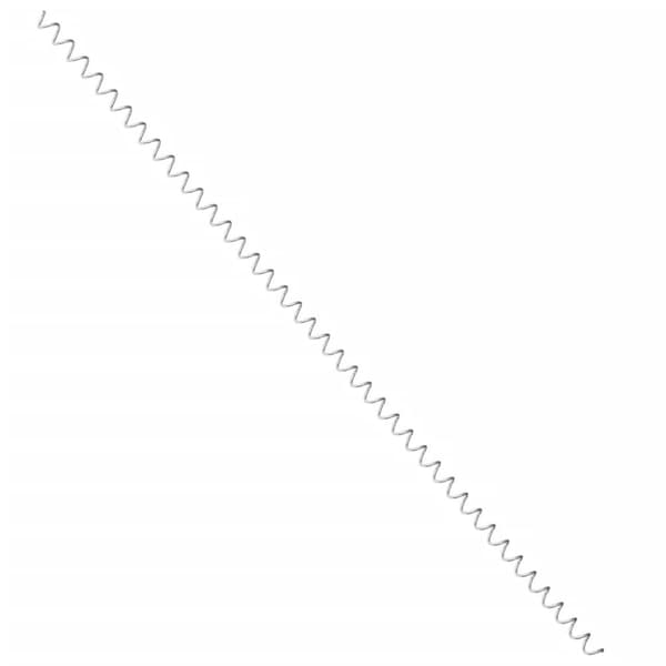 gabionspiraler 24 stk. 100 cm galvaniseret stål