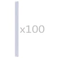 Miniatyrbillede 2 af 3: fastgørelsesstrips til hegn 100 stk. PVC transparent