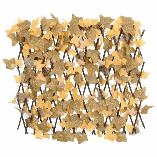 vidaXL espalierer med kunstige ahornblade 5 stk. 180x60 cm orange