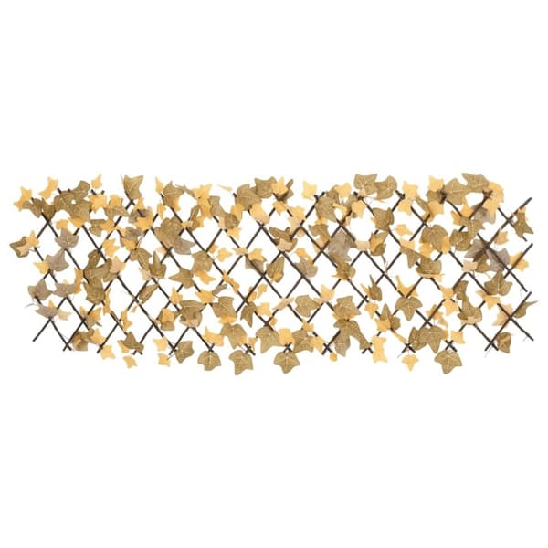 vidaXL espalierer med kunstige ahornblade 5 stk. 180x60 cm orange