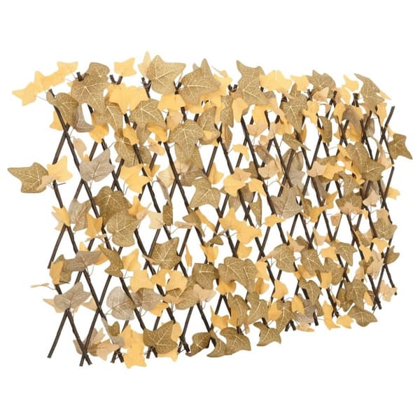 vidaXL espalierer med kunstige ahornblade 5 stk. 180x60 cm orange