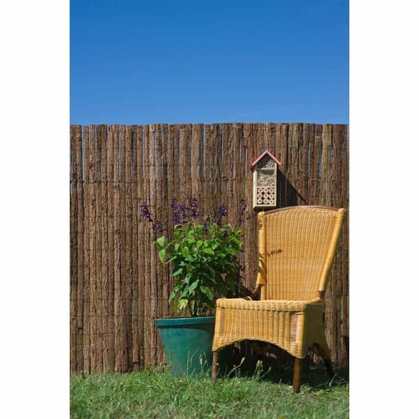 Nature Insynsskydd naturligt bark 1x3 m 5 cm tjock